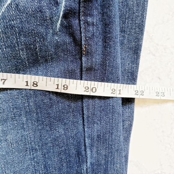 Next slouch wide leg cropped jeans size 12 - Picture 11 of 13